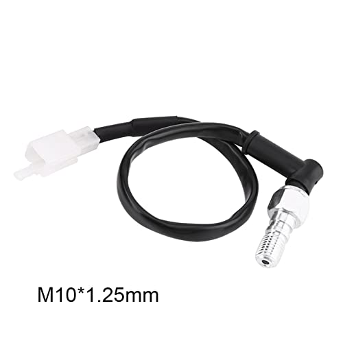Interruttore Luce Freno Interruttore Luce Freno Posteriore Universale Per Moto Con Interruttore Idraulico Della Luce Freno Con Rondelle(M10x1) Adatto Per Interruttore Stop Freno Moto - Foto 3