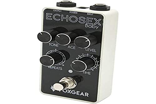 Foxgear – ECHOSEX BABY – Pédale de delay - Les Beatles, Paul McCartney, John Lennon, RIngo Starr, George Harrison Foxgear - ECHOSEX BABY - Pédale de delay