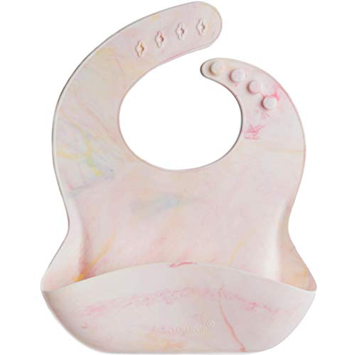 Image of Loulou Lollipop Soft, Waterproof Silicone Feeding Bib