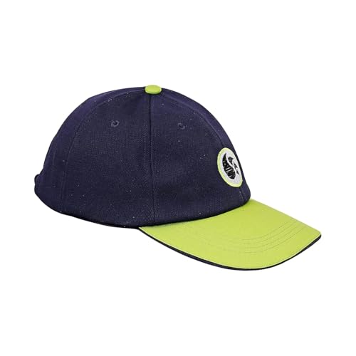 Image of DSC Speed Cricket Cap for Mens | Color: Navy | Premium Cotton, Lightweight, Sweat-Wicking Sports Cap with Adjustable Fit & Sun Protection