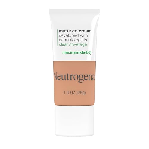 Neutrogena Clear Coverage Flawless Matte CC Cream, Full-Coverage ...