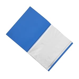 Nuobesty Teczka Aplikacyjna 20 Kieszeni Niebieska