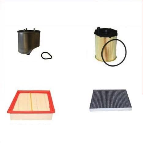 AOQ - KIT TAGLIANDO FILTRI FIESTA VI 1.4 TDCI 51KW 70CV DAL 2001 in poi