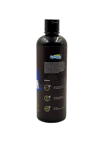 Image of SOFTSPUN Essentials 500 ML Car & Bike Premium Liquid Shampoo | Extra Suds, Removes Tough Dirt & Grime | pH Neutral | Works with Bucket & Foam Cannon