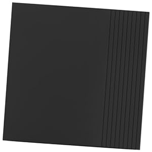 Stobok Schwarzes Bristolpapier 20 Blatt A4