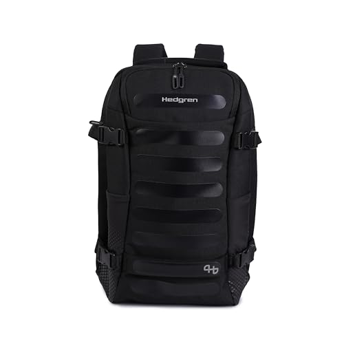 Hedgren Unisex Trip M Backpack M 14" + Rfid, Black, One Size
