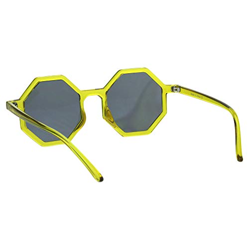 Image of SA106 Pimp Octagon Squared Hippie Plastic Sunglasses