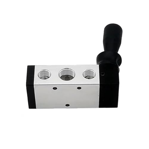 Vanne de commande 4H310-10 à levier avec commutation mécanique fluide 5/2 - 7