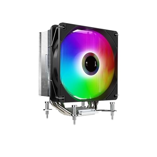 Radiateur de refroidissement à air CPU X4 avec ventilateur silencieux 12cm et 4 caloducs