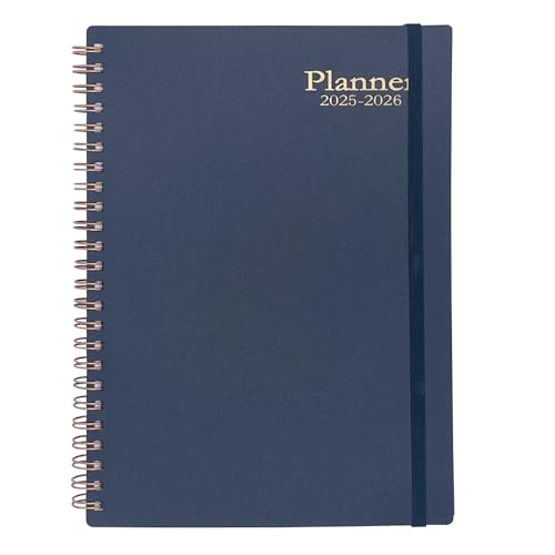 Daily Planner 2025-2026, Jul.2025-Jun.2026, Weekly & Monthly Planner, Calendar Planner 2025 with Tabs Personal Notebook for Work or Home,6.3