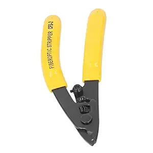 Adium Fiber Optic Stripper, Simple Operation 2 Port Alloy Steel Wire Stripper Easy To Store for Industrial