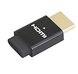 Wireless DisplayPort HDMI/DVI/VGA Pug 4K Display Emulator 60Hz (Fit-Headless 4K) for Remote Desktop Access (HDMI 1 Pack)
