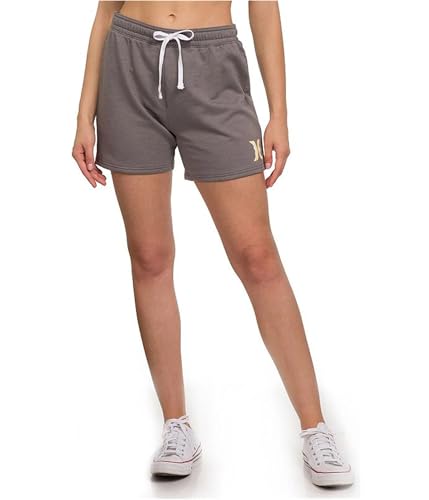 Short Hurley femme gris confortable pour éviter les frottements en été