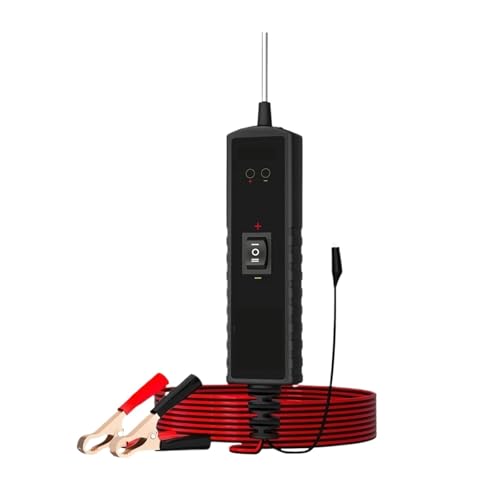 Voltmètre et testeur de circuit automobile avec sonde d'alimentation 12V 24V