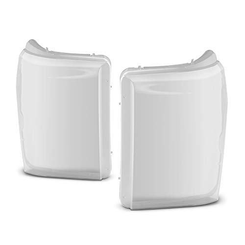 AKKON - Fits 2011-2016 Ford F250/F350/F450/F550 SuperDuty Model Headlight Clear Lens Lamp Cover Pair Left+Right Heavy Duty