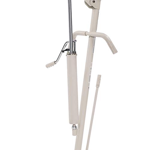 Invacare Lightweight Hydraulic Patient Lift, White, 450 lb. Weight Capacity, 9805P, Beige