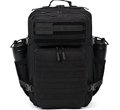 Bee Why – The Boros (12インチ, Wolfpak WOLFpak 45L Backpack, Alpha Black, One Size, Backpack