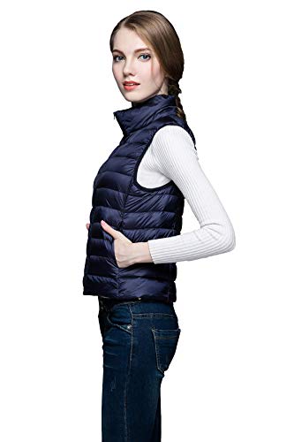 Camii Mia-Puffer-Vest-for-Women-Winter Vest Ultra Lightweight Down Packable Water Resistant Warm Zipper2