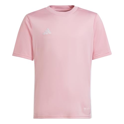 adidas Unisex Kids Jersey (Short Sleeve) Tabela 23 Jersey, Light Pink/White, IA9154, 140