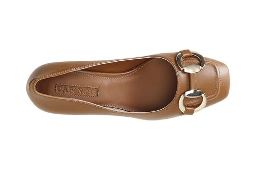 Soulier cuir CAFèNOIR avec talonnette 60 mm style chic - 3