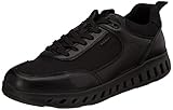 La deportiva de hombre Outstream tiene un diseño contemporáneo y una comodidad envidiable. De piel y tejido, valoriza los looks informales y del tiempo libre con su estilo dinámico y de gran impacto