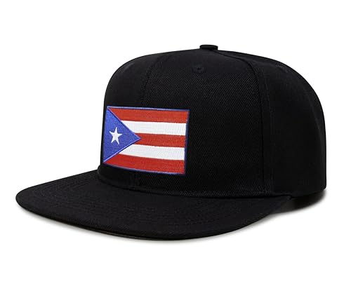 Image of International Tie State Hat for Men and Women, Adjustable Snapback Trucker Baseball Cap with Embroidered Patch