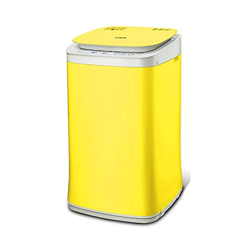 YXWxjy Waschmaschinen 3. 5kg Mini-Waschmaschine, tragbare vollautomatische Waschmaschine, Campingwaschmaschine, Top-Loading, Spin-Funktion, Energie/Wassersparung, Easy-Oper [Energieklasse A +++] Cover