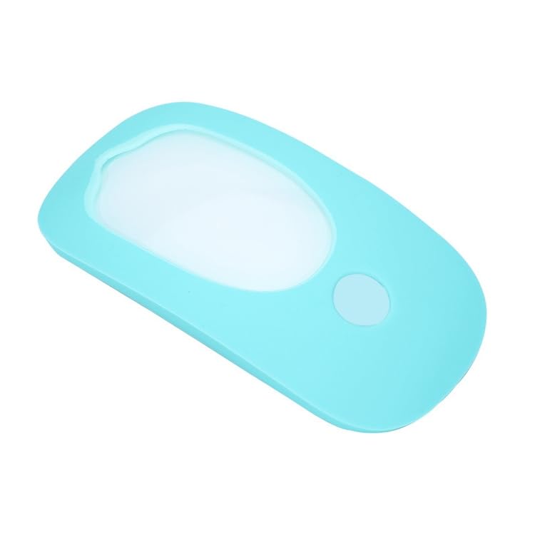 Image of RAYA Silicone Case Cover Compatible with Apple Magic Mouse, Shockproof and Scratchproof Protective Skin for Apple Magic Mouse 1 /2 [ Only Silicone Cover, Mouse NOT Included in The Offer ] (Aqua)