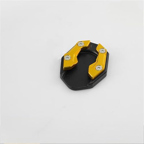 CNCアルミ合金製バイク用キックスタンド サイドスタンド延長パッド 拡張プレート に適合する NMAX AEROX155 Nvx155 XMAX 250 300用