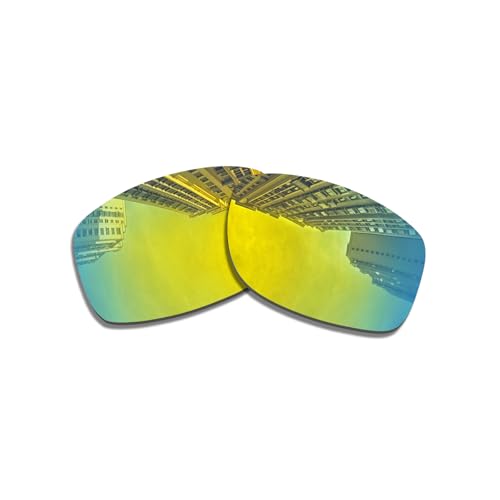 Image of Polarized Replacement Lens fit Oakley (4+1) 2 Fives Squared OO9238 /(AF OO9214 Sunglass-Anti-Scratch|Impact-Resistant