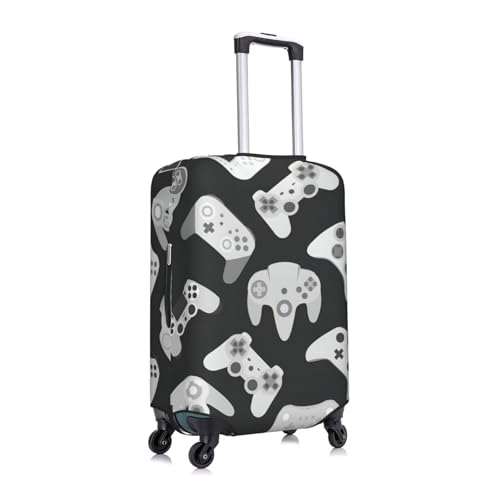 Game Controller Print Luggage Suitcase Cover Protector Luggage Washable Covers With Concealed Zipper3