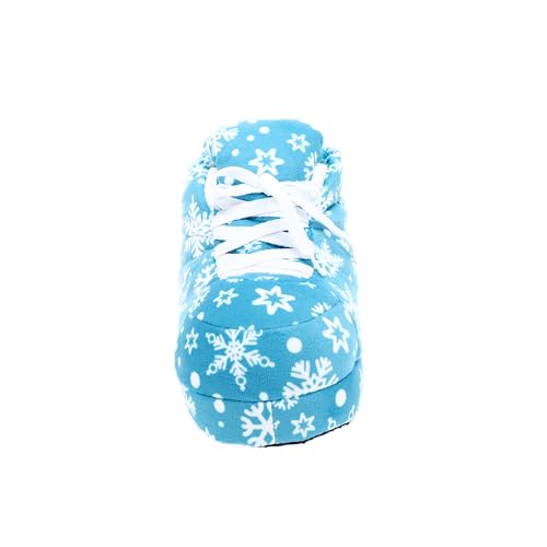 Image of Happy Feet Slippers Standard Sneaker Slippers for Men, Women, and Kids - Women Shoes, Gifts for Women, As Seen on Shark Tank - Classy Oversized House Slippers for Women with Non-Slip Rubber Soles