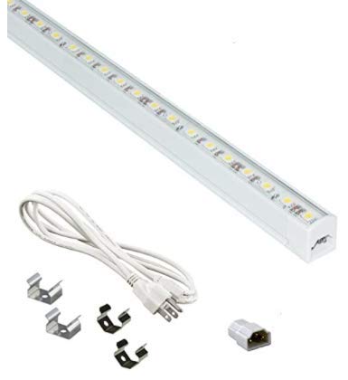 JESCO Lighting Group 48 Inch Low Profile Linkable LED 6000K Under Cabinet Fixture. Line Voltage 120V Input