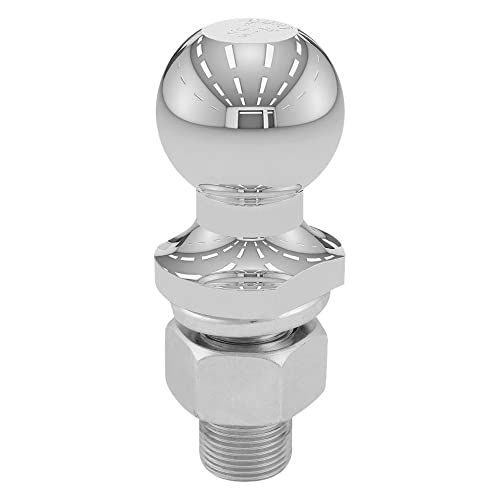 CURT 40162 Chrome Trailer Hitch Ball 3 500 lbs 1-7/8-Inch Diameter 1 x 2-1/8-Inch Shank