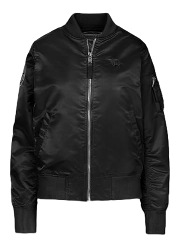 PITBULL Damen Bomberjacke GENESEE IV leichte Übergangsjacke Damen Bomber Jacket Freizeitjacke Reißverschluss Streetwear Jacke urbaner Stil