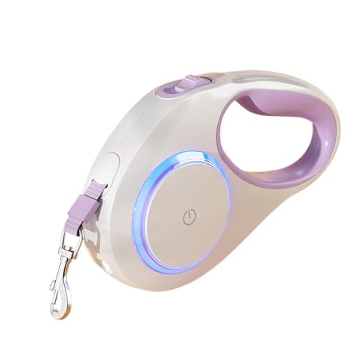 Guia retrátil para cães com guias leves e retráteis para passear com cães - Guias retráteis automáti