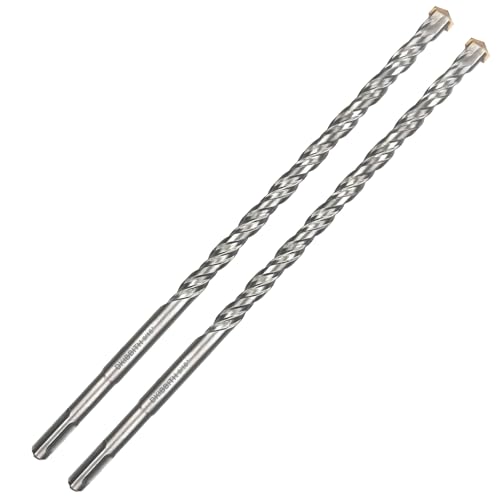 Foret SDS Plus 24mm pour béton et brique par lot de 2 pièces de long format 30cm