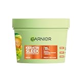Garnier Keratin Sleek Hair Mask, For Frizzy Prone Dry Hair, 370ml