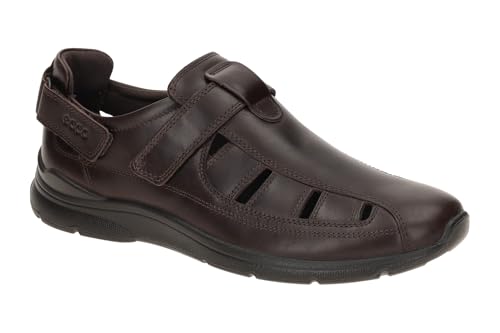 Sandalias tipo pescador ECCO Irving para hombre en color tierra talla 40
