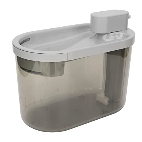 Fuente de agua para gato, 2200ml, gris miniatura 6