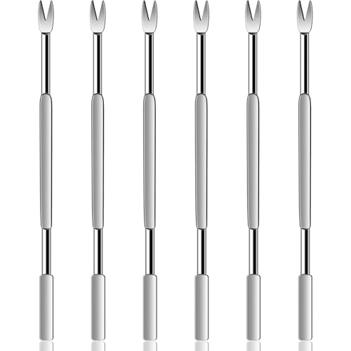 6 Pcs Stainless Steel Seafood Tools, Seafood Forks Picks,Lobster Forks Multitool Seafood Tools Set for Kitchen Picnic Seafood.