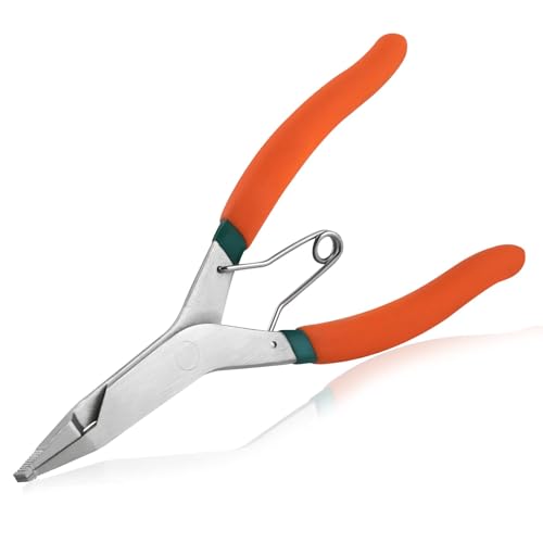 Image of SPEEDWOX 9 inch Angle Tip Lock Ring Pliers with Hole Special Circlip Plier Angle Tip Retaining Ring Pliers Snap Ring Pliers Ring Removal Tool C-clip for Removing Installing Gearshift Locking Rings