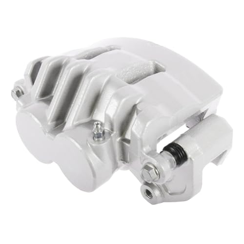 Image of Detroit Axle - Front Right Brake Caliper for 2009 2010 2011 Cadillac STS, Passenger Side Disc Brake Caliper with Bracket Replacement
