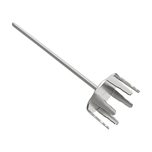 Outspark Stainless Steel Pork Puller Used with Standard Hand Drill (3inch)