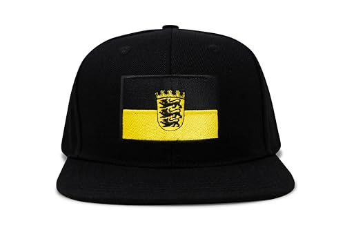 Image of International Tie State Hat for Men and Women, Adjustable Snapback Trucker Baseball Cap with Embroidered Patch