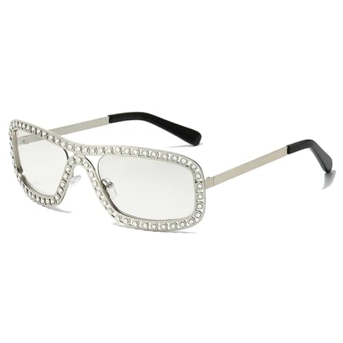 Lunettes de soleil rétro diamant pour rayonner en festival ou en terrasse