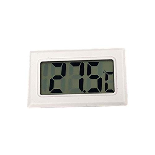 YUnnuopromi Mini LCD Digitale Wireless Thermometer Hygrometer Temperaturfeuchte-Meter Weiß