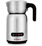 GASTROBACK Design Milk and Chocolate Advanced, 650 Watt Induktion-Milchaufschäumer für 1 Liter Mi...