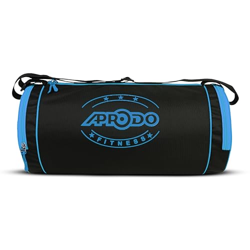 Image of APRODO Polyester PU Coated Sports Duffle /Shoulder /Gym Bag for Men & Women, 23L (18 x 9 x 9) Inch