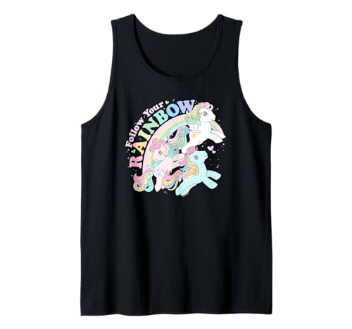 Pride Follow Your Rainbow Retro Group Shot Canotta